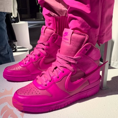 AMBUSH x Nike Dunk High 'Cosmic Fuchsia' CU7544-600