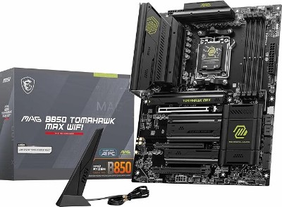 MSI MAG B850 Tomahawk MAX WiFi Motherboard