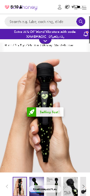 Deluxe Rechargeable Mini Metallic Massage Wand Vibrator