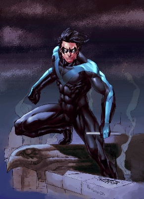 Nightwing cosplay