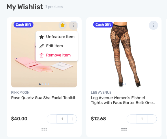 Feature Toggle Menu