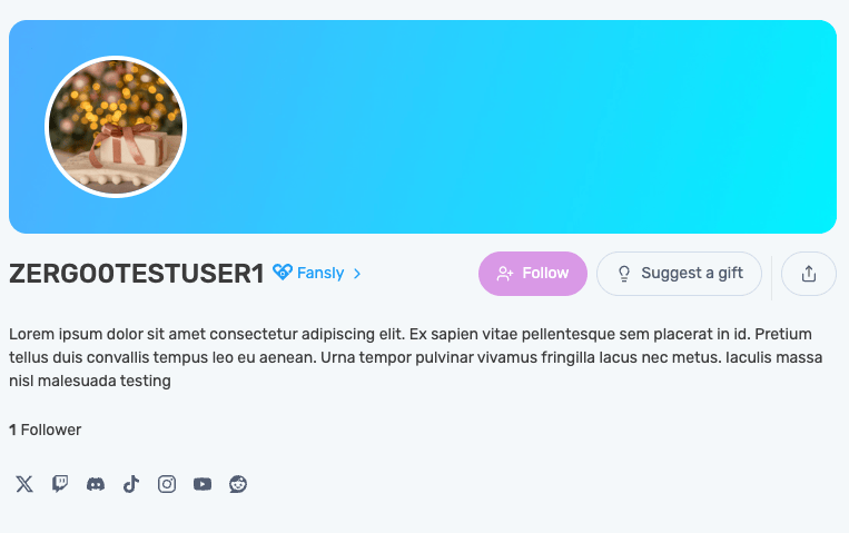 Follow Button