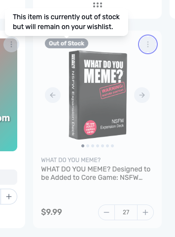 Out of Stock Organization